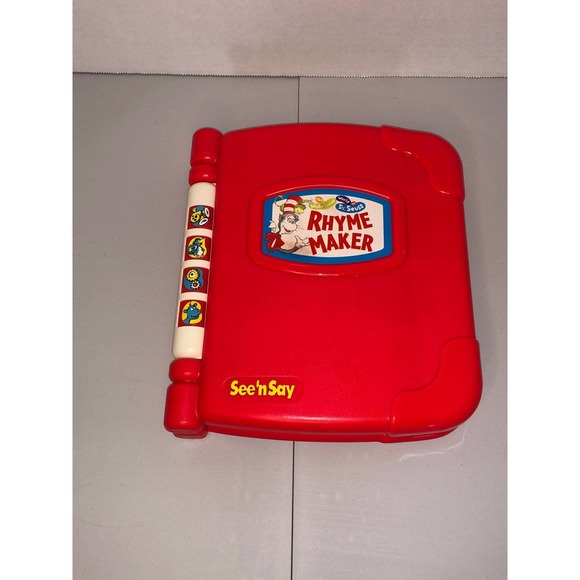 1997 Dr. Seuss See 'n Say Rhyme Maker By Mattel - Picture 1 of 7